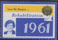 American Legion Rehabilitation 1961 less we forget