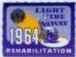 Stamp, American Legion Rehabilitation 1964 light the way, United States of America,  , Charity, Men, Organizations
