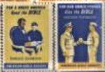 For a great America read the bible/For our armed forces give