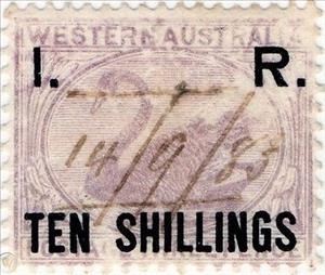 Stamp, Black Swan (Cygnus atratus), Western Australia,  , Animals (Fauna), Birds, Swans