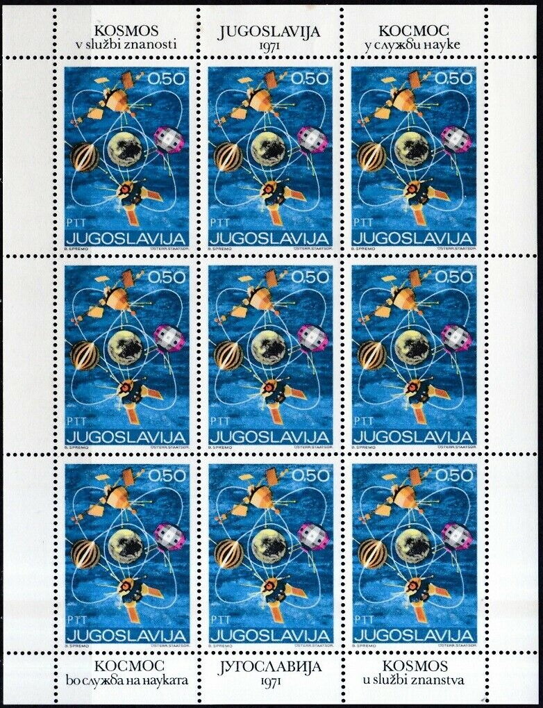 Satelites of France, Britain, Italy and Canada