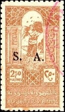Stamp, Harvester, Alexandretta,  , Agriculture, People, Women