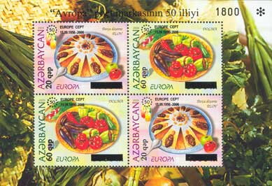 50th Anniversary of First Europa Stamps - Surcharge