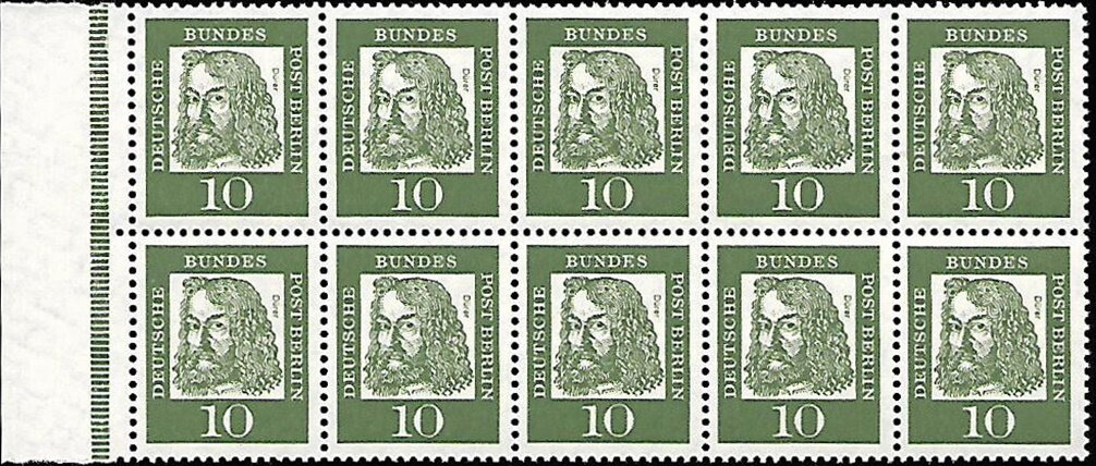 Booklet Pane-Albrecht Dürer (1471-1528)