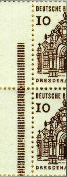 Booklet Pane-Zwinger Dresden