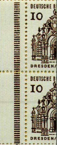 Booklet Pane-Zwinger Dresden