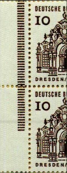 Booklet Pane-Zwinger Dresden