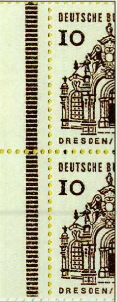 Booklet Pane-Zwinger Dresden