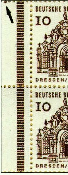 Booklet Pane-Zwinger Dresden