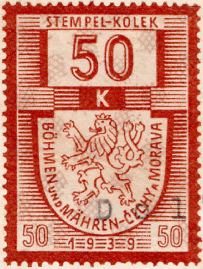 Czech lion with Crown
