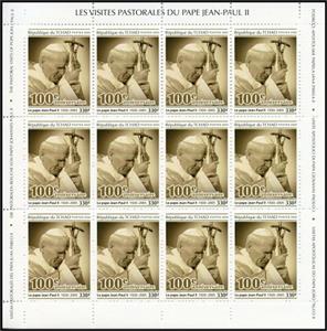 Full Pane, Pope John Paul II (1920-2005), Chad,  , Famous People, Popes