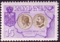 King Ferdinand, Queen Marie and Map