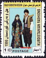 Kurdish national costumes