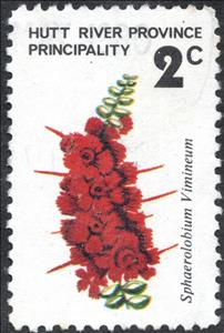 Stamp, Wildflower issue - Sphaerolobium Vimineum, Cinderellas,  , Flowers