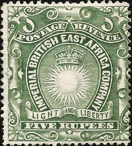 Stamp, Light and Liberty, British colonies and territories,  