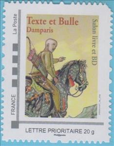 Stamp, Comic Strip Book Fair. Texte et Bulle Damparis 2019, France,  , Books, Comics, Expositions, Fairs, Knights