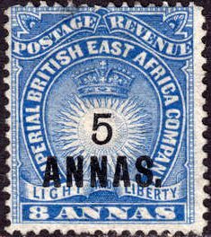 Stamp, Printed Surcharged, British colonies and territories,  