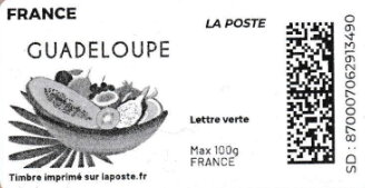 Guadeloupe without La poste logo