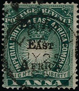 Stamp, Handstamp in Black, British colonies and territories,  