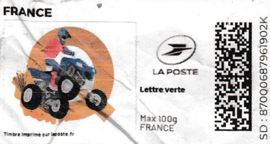 Letter Q Quad Bike. Resdesign