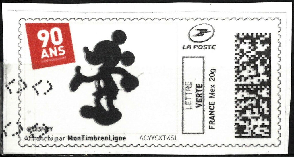 Mickey in silhouette 1