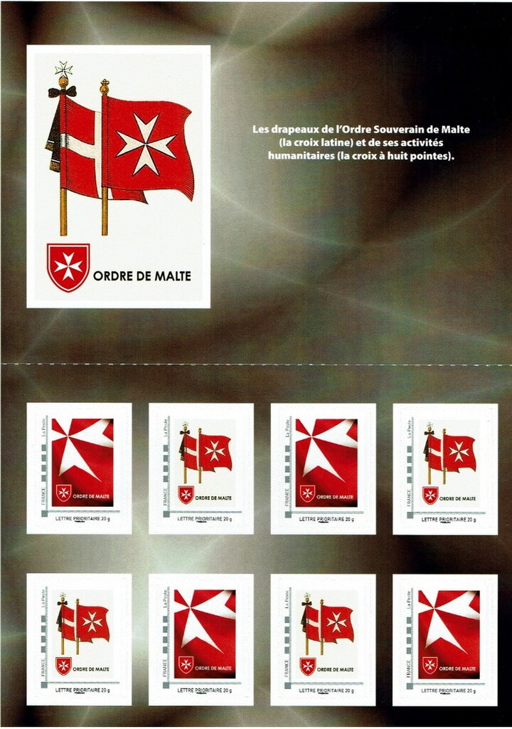 Ordre de Malte - Flags of the Order and the Grand Master