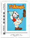 T'Choupi in clown outfit
