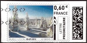 Stamp, Winter Shadows, France,  , Snow, Sunsets / Sunrises, Trees, Winter