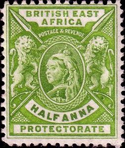 Stamp, Queen Victoria, Lions, British colonies and territories,  