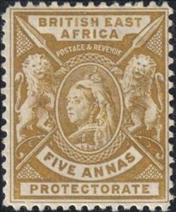 Stamp, Queen Victoria, Lions, British colonies and territories,  