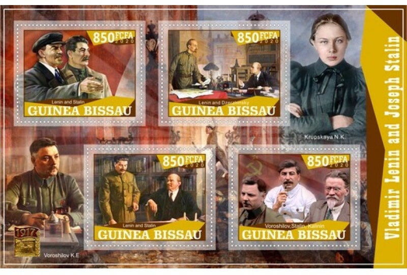 Great People Vladimir Lenin and Joseph Stalin