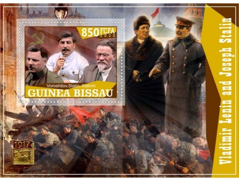 Great People Vladimir Lenin and Joseph Stalin