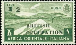 Italy Colonie East Africa Stamp Overprinted