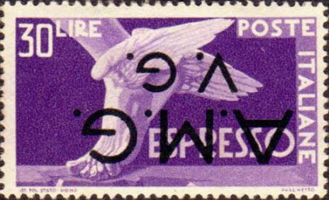 Stamp, Allied Occupation of Venetia Giulia, Italy - Allied Occupation of Venezia-Giulia,  , Animals (Fauna), Birds, Pigeons
