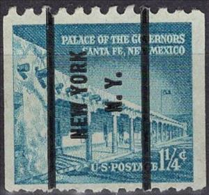 Stamp, Palace of the Governors (1610), Santa Fe, New Mexico, United States of America,  , Architecture