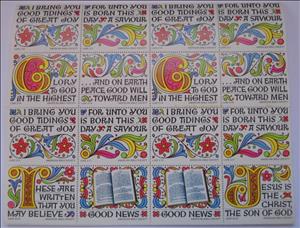 Full Pane, Illuminated Manuscripts, United States of America,  , Books, Christian, Proverbs and Quotations