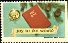 Stamp, Joy to the World, United States of America,  , Books, Christian, Proverbs and Quotations