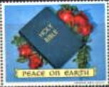 Stamp, Peace on Earth, United States of America,  , Books, Christian, Proverbs and Quotations