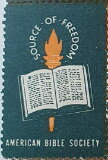 Se-tenant, Source of freedom, United States of America,  , Books, Christian