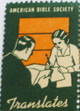 Stamp, Translates, United States of America,  , Books, Christian, Linguists