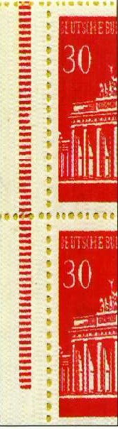 Booklet Pane, Booklet Pane-Brandenburg Gate, Berlin, Berlin,  , Buildings, Gates, Monuments