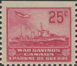 Stamp, Destroyer, Canada,  , Aircraft, Aviation, Military Forces, Navies, Second World War, Ships, Warships