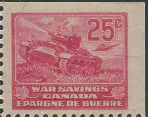 Stamp, Tank, Canada,  , Aircraft, Army, Aviation, Military Forces, Second World War, Tanks