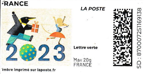 2023 Bird Mouse without laposte logo