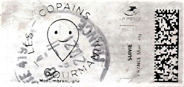 Stamp, Fernand le Ferment Yaourt Bulgare, Les copins gourmands, France,  , Food