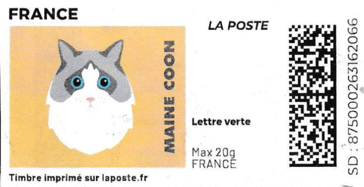 Maine Coon. Redesign without laposte logo