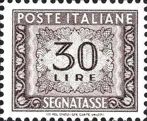 Stamp, Numeral, Italy,  , Numbers, Postal Services