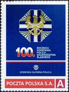Stamp, 100th anniversary of the establishment of the Police of the, Personalized and Private Mail Stamps,  , Police