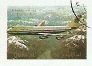 Stamp, Plane, Umm al-Qiwain,  , Aircraft, Airlines, Aviation