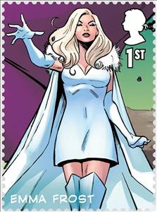 Stamp, Emma Frost, United Kingdom of Great Britain & Northern Ireland,  , Cartoons